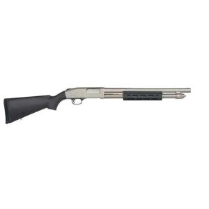 Mossberg 50767 590A1  Silver Marinecote 12 Gauge 1850 3 61