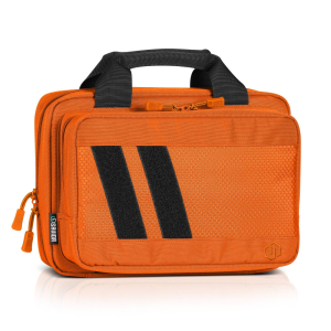 Savior Equipment Specialist Double Pistol Case- Orange