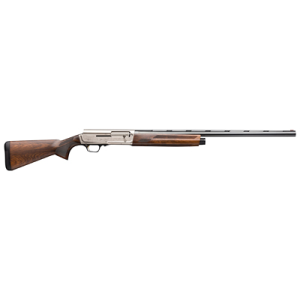 Browning A5 Ultimate 12 Gauge 26 41 3 Satin Silver Gloss Oil Turkish Walnut Stock Right Hand