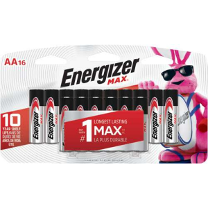 Energizer MAX AA Batteries (16 Pack)