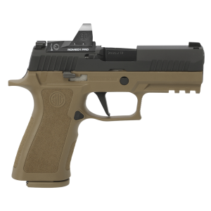 SIG SAUER P320 XSERIES COYOTE 39 9MM 171 OPTICS READY PISTOL w ROMEO1 PRO RED DOT