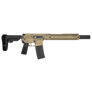Black Rain Spec15 556 NATO 30rd 105 Barrel Integrated Aris Supressor FDE Pistol