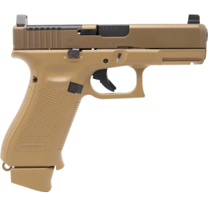 Glock 19X 9mm 402 Barrel 3 Magazine Optics Cut Coyote Tan Pistol