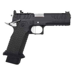 Atlas Gunworks Apollo 9mm 46 Ported Barrel 3 Magazines RMRSRO Ready Flat Medium Silver Trigger Two Tone Finish Pistol