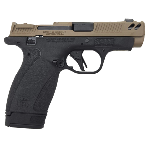 Smith  Wesson PC Bodyguard 20 Carry Comp RMSC Optic Ready 380acp 31 Ported Barrel 2 Magazines w Thumb Safety Flat Dark Earth Cerakote Slide Pistol