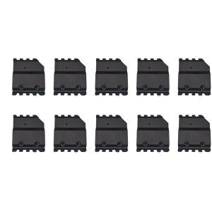F-1 Firearms Same-Plane Gas Block, .750 Diameter, Picatinny 3/4 Over Barrel, 10 PACK KIT