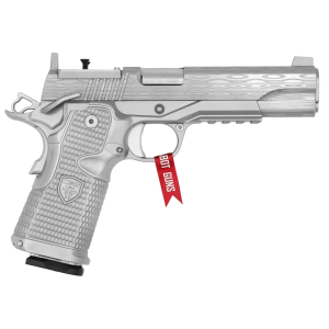 Cabot Guns Serenity Max 9mm 5 Barrel 217rd Magazines Optics Ready Damascus Slide Matte Stainless Pistol