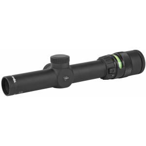 Trijicon AccuPoint 1-4x24mm, Green Triangle Post Reticle, Rifle Scope