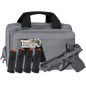 Smith  Wesson PC Bodyguard 20 Carry Comp 380acp 31 Ported Barrel w Thumb Safety Grey  Black Pistol w 4 Magazines Savior Bag Optic Cut  CT Rad Green Dot