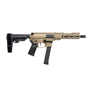CMMG Banshee MkGs 9mm 5 33rd Fixed Ejector Coyote Tan Pistol