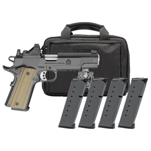 Springfield Armory 1911 Operator AOS Gear Pac 45acp 5 Barrel 4 8rd Magazines Viridian RFX11 Green Dot Pistol