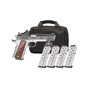Springfield Armory 1911 Ronin AOS GearUp Bundle 9mm 5 Barrel 4 9rd Magazines Viridian RFX11 Green Dot Pistol