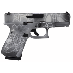 Glock 19 GEN 5 9mm Luger 402 BBL 3x15RD Mags Gray Stone Pistol