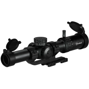 Firefield FF13075 RapidStrike Black 1-10x24mm, 30mm Tube Illuminated Black/Green/Red CR1 Reticle
