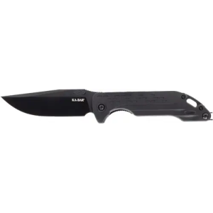 KA-BAR WARTHOG FOLDER 3.75 BLACK LINER LOCK D2