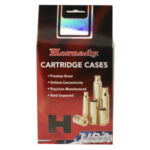 Hornady 8745 Unprimed Cases  10mmAuto Handgun Brass 100 Per Box/5 Case