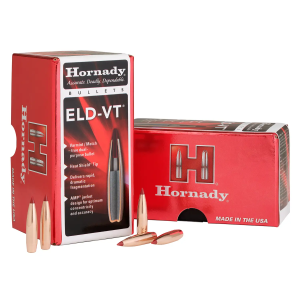 Hornady 22772 ELD-VT 22Cal 69gr 100 Per Box/25Case