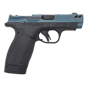 Smith  Wesson PC Bodyguard 20 Carry Comp RMSC Optic Ready 380acp 31 Ported Barrel 2 Magazines Titanium Blue Cerakote Slide Pistol