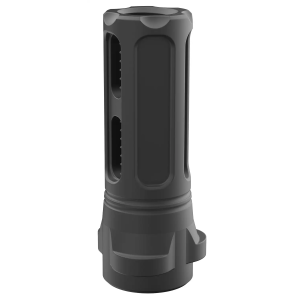 Breek Arms BRK4321 Sentinel Caged Flash Hider Black Nitride Steel 5/8x24 Threads 30 Cal Compatible w/ Breek-LOK 3QD