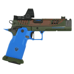 Vulcan x Staccato XC TMNT Series Leo Edition 9mm 5 Island Comp Barrel 2 126mm Magazines SRO 25 MOA Pistol