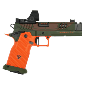 Vulcan x Staccato XC TMNT Series Mikey Edition 9mm 5 Island Comp Barrel 2 126mm Magazines SRO 25 MOA Pistol