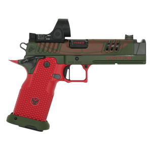 Vulcan x Staccato XC TMNT Series Raph Edition 9mm 5 Island Comp Barrel 2 126mm Magazines SRO 25 MOA Pistol