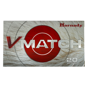 Hornady 81424 V-Match 25Creedmoor 95gr ELD-VT 20 Per Box/10 Case