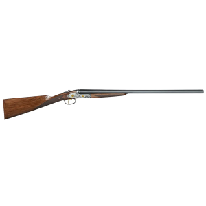 FAIR FRISSL1228 Iside Select 12 Gauge Break Open 2rd 28 Black Side By Side Barrel Polished Silver wGold Inlay Receiver English Style Oiled Walnut Stock Technichoke XP50 Choke System