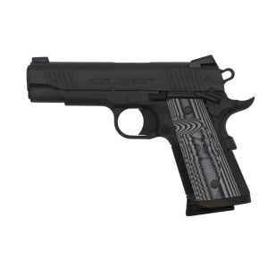 Colt Mfg O9840CCU Commander Combat Unit 45 ACP 4.25 7+1 Black PVD Gray G10 Checkered w/Scallop Grip