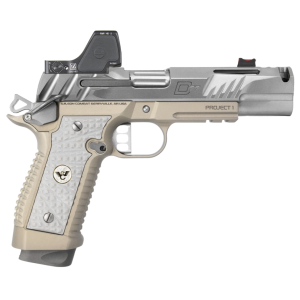 PRESALE ONLY Wilson Combat Division 77 Project 1 Ghost Edition 9mm 5 Compensated Pistol w RMR HD RED DOT
