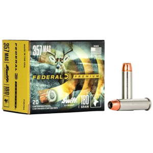 Federal P357SA Premium 357 Mag 180 gr Swift A-Frame (SWFR) 20 Bx/ 10 Cs