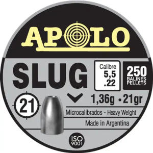 Apolo Slug 21gr 5.5mm .22 Caliber 250rd