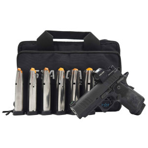 USED Staccato 2011 CS 9mm 35 Barrel 7 Magazines Holosun 407C Black Pistol