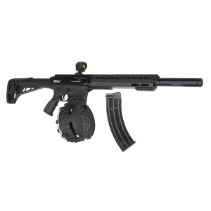 GForce Arms GF12AR 12 Gauge 51rd 185 Barrel Black SemiAutomatic Shotgun w 1x 10rd Mag 1x 20rd Drum Holosun SCRS Red Dot Kit