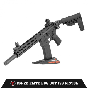 Tippmann Arms M422 22LR 25rd 12 Barrel ELITE BUG OUT ISS Integrally Suppressed Pistol