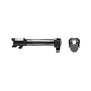 Radian Weapons R0875 Ramjet + Afterburner Combo Fits Glock 19X Black/Gray Stainless Steel