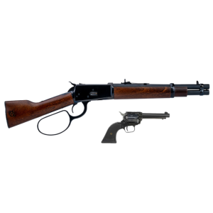 Heritage Mfg 92 Ranch Hand 44 Magnum 6rd 12 Barrel Lever Action Pistol Rough Rider 22LR 6rd 475 Barrel Black Revolver