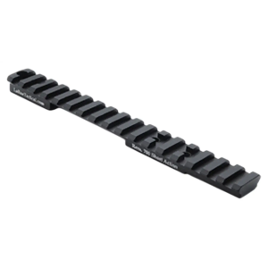 Larue Tactical LT113S0MOA Top Rail Black Fits Remington 700 Short Action 0 MOA