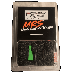 Redacted Industries Glock Mass Reset System FRT Trigger Shoe Curved, Pink, Fits Glock Gen 1 to 5 - Redacted Industries