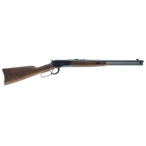 Winchester Guns 434177124 1892 Carbine 44 Rem Mag 10+1 20 Satin Walnut Brushed Polish Blued Right Hand