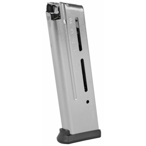 Wilson Combat 1911 Elite Tactical Full Size 9mm 10 Round ETM Base Pad Stainless Aluminum Base Magazine