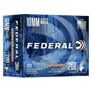 FED POWER-SHOK 10MM 200GR JHP 20/10
