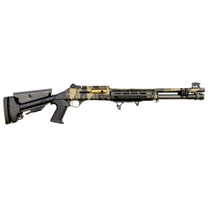 Orthos Raider S4 Elite Woodland Camo 12ga 185 Barrel 3 Chamber 61 Capacity SemiAuto Shotgun
