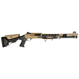 Orthos Raider S4 FDE 12ga 185 Barrel 3 Chamber 61 Capacity SemiAuto Shotgun