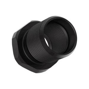 Liberty Precision Machine LPM-2022 Thread Adapter Fits 1/2x28 to 5/8x24 Stainless Steel Black