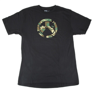 Magpul MAG1225-001-2XL Woodland Camo Black Cotton/Polyester Short Sleeve 2XL