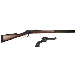 Heritage Mfg 92 Ranch Hand 38 Special P357 Mag 12rd 24 Black Oxide Hardwood Stock Rough Rider 22LR 6rd 475 Barrel Black Revolver