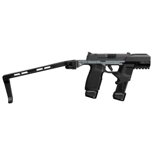 Tyrant CNC TDP365TWSGNMTL Gunmetal Aluminum/Polymer Folding Fits Sig P365