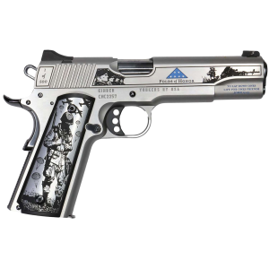 Cnc Firearms CNCFOLDSHONOR Folds Of Honor Limited Edition 45 ACP 7+1 5 Match Grade Barrel, Engraved/Serrated Stainless Steel Slide, Stainless Steel Frame w/Beavertail, Scenic Aluminum Grip