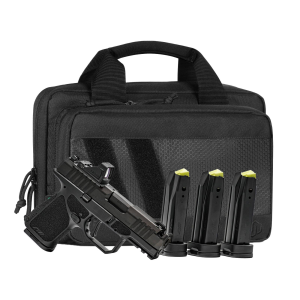 Rost Martin RM1S 9mm 36 Barrel 4 Magazines w Viridian RFX11 Green Dot Black Pistol